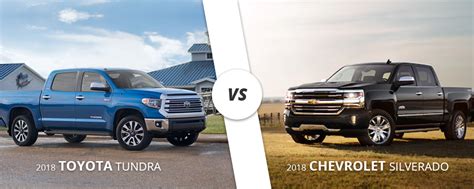 2018 Toyota Tundra Vs. 2018 Chevy Silverado: Which One Is Right for Me