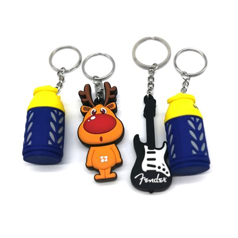 Corporate Promotional Gift Items Custom Pvc Rubber Keychain - Buy Pvc Keychain,Rubber Keychain ...