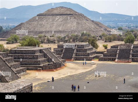 Pyramid Of The Sun Teotihuacán Mexico City Mexico Stock Photo Alamy