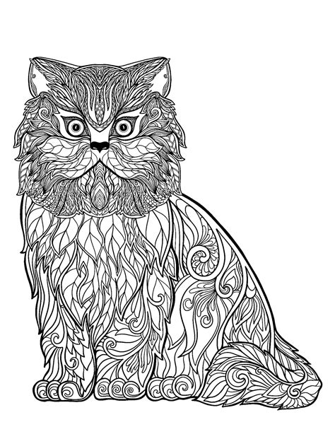 Free Cat Drawing To Print And Color Cats Kids Coloring Pages