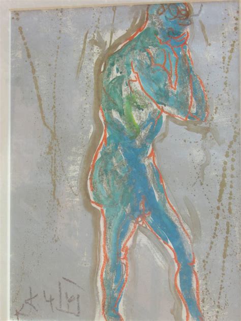 Impressionist Painting Of A Male Nude At 1stDibs