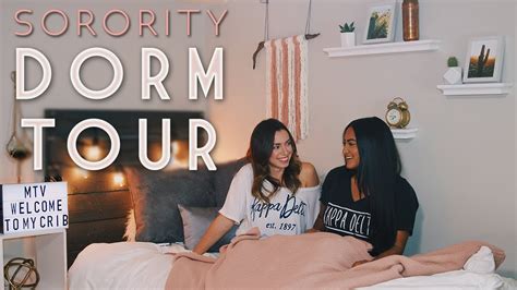 Trendy Boho College Dorm Tour Sorority House Edition Youtube