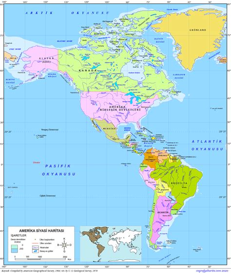 Detailed Clear Large Political Map Of South America Artofit