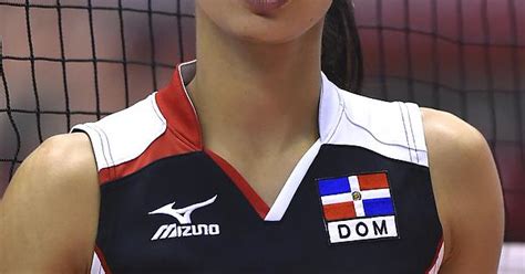 winifer maría fernández pérez is a dominican female volleyball player with her club mirador she