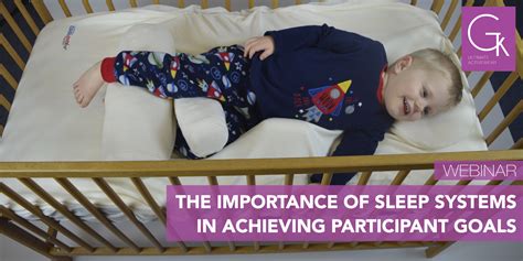 Webinar The Importance Of Sleep Systems In Achieving Participant Goals Gtk