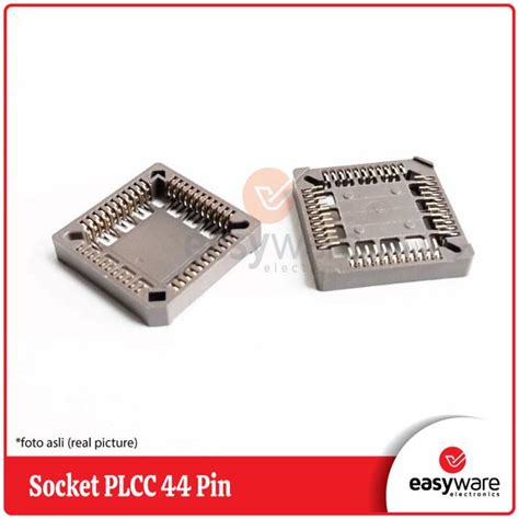 Jual Socket Plcc 44 Pin Surface Mount Ic Socket Di Lapak Easyware