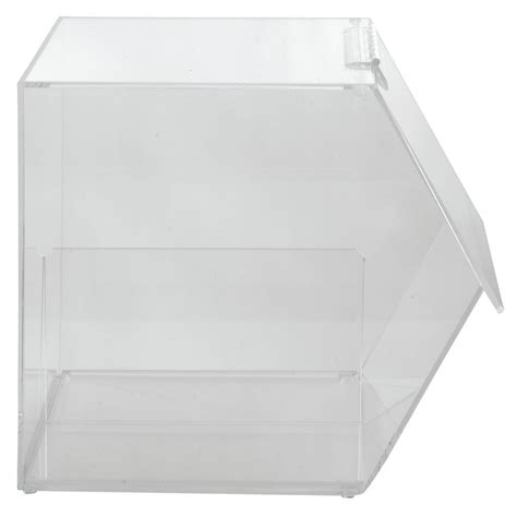 Cal Mil Rectangular Clear Acrylic Stackable Display Box 11l X 14w X