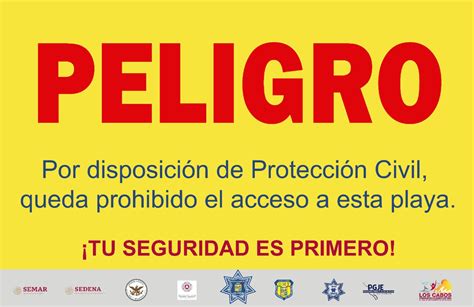 Colocan Letreros Para Prohibir El Acceso A La Playa El Arco