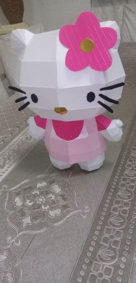 Papercraft Hello Kitty Para Armar Hello Kity Birthday Free Printable