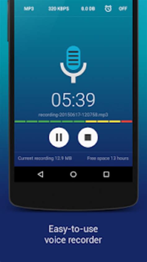 Hiq Mp3 Voice Recorder Free For Android Download