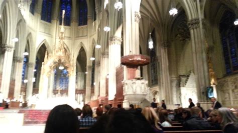 Sunday Mass At St Patrick Cathedral Nyc Youtube