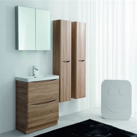 Moreno bath's modern bathroom vanities do just that. Eviva Smile 36" White Oak Floor Mount Modern Bathroom Vanity