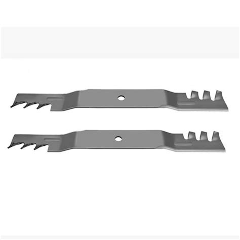 2 Toothed Mulching Mower Blades Fits Toro Timecutter Ss4216 Ss4235