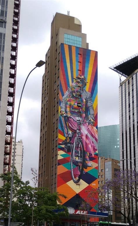 Eduardo Kobra En São Paulo Arte De Rua Arte Urbana Pinturas Murais