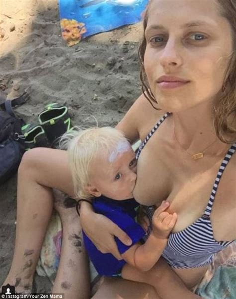 Nude Breastfeeding Cumception