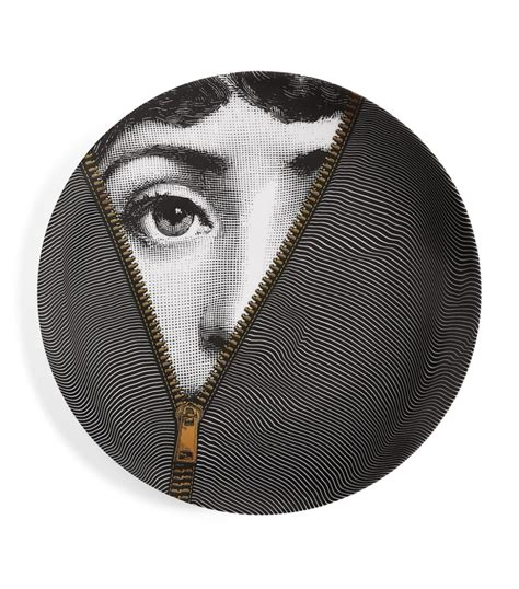 Fornasetti Multi Tema E Variazioni Wall Plate No 401 Harrods Uk