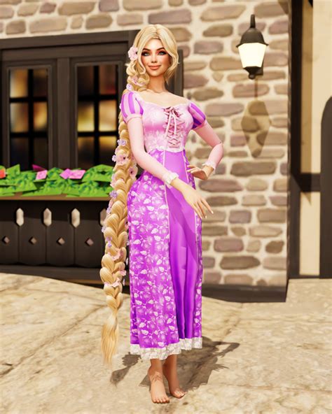 Premium Exclusive Content Rapunzel Dress S159 Turksimmer On