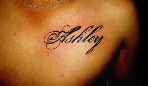 Diseño De Nombre Ashley Picture Tattoos Tattoos Name Tattoos