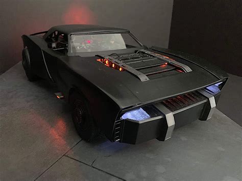 Heres A Closer Look At The Batmobile Muscle Car From Matt Reeves The