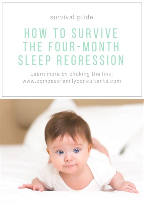 How To Survive The Four Month Sleep Regression Compass Family Consultants Four Month Sleep