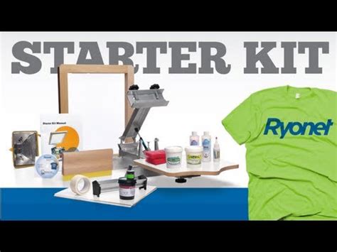 Speedball's screen printing beginner kit provides the best introduction to screen printing by way of the paper stencil method of screen printing. Screen Printing Silk Screening Starter Kit - How To Screen ...