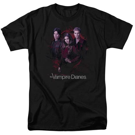 Vampire Diaries Mens Company Of Three T Shirt