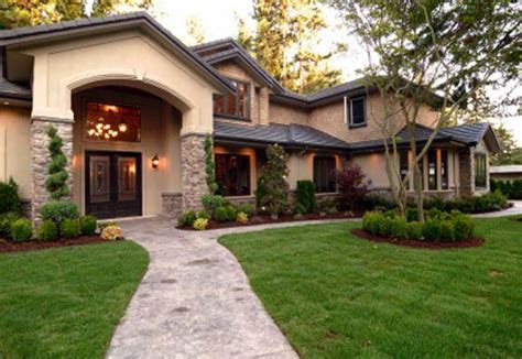 70 Beautiful House Exterior Design And Landscaping Ideas Enhanced By