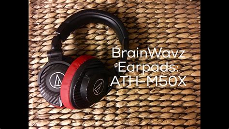 Brainwavz Earpads For Ath M50x Youtube