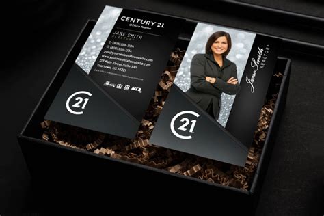 Available in either glossy or matte finish. Century 21 realtors, we have your newest business card! # ...