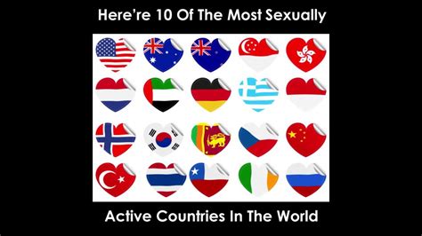 The Top 10 Most Sexually Active Countries Youtube