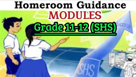 Grade 11 12 Shs Homeroom Guidance Module Wlp Dll 1st 4th Quarter