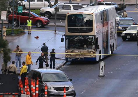 Suspect Charged Victim Identified In Las Vegas Strip Bus