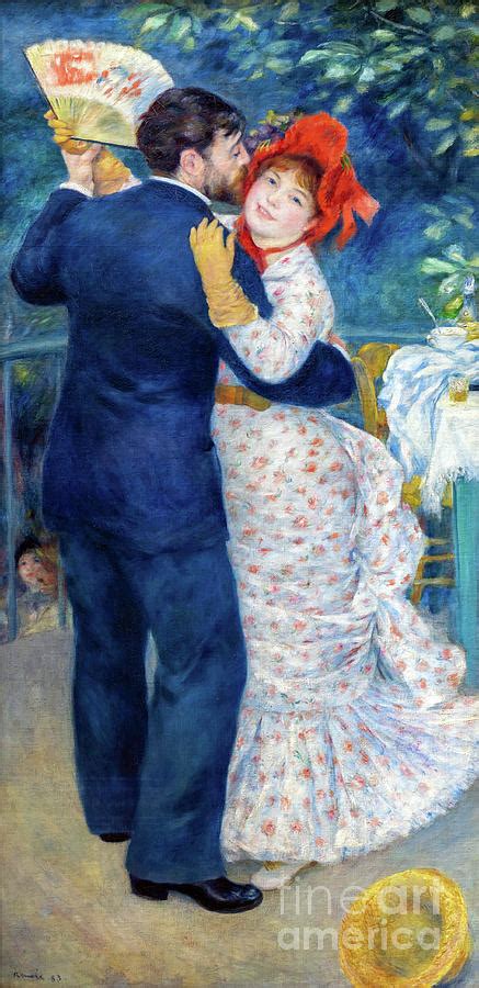 Country Dance Remastered Painting By Pierre Auguste Renoir Pixels