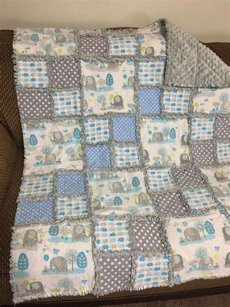 First Baby Rag Quilt Feb 2019 Baby Rag Quilts Baby Quilts Quilts