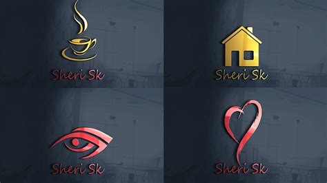 3d Editable Logo Psd Template Free Download The Sheri Sk