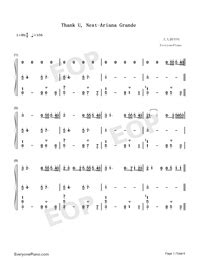 Learn how to play thank u, next by ariana grande with our ukulele tabs. Thank U Next-Ariana Grande Free Piano Sheet Music & Piano ...