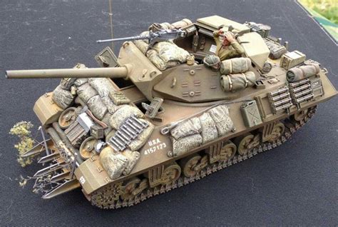 M10 Wolverine M10 Tank Destroyer Model Tanks American Tank