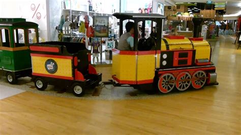 A Train In A Mall Youtube