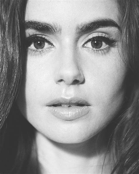 Lily Collins Photographed By Damien Krisl For Lancome Lily Jane