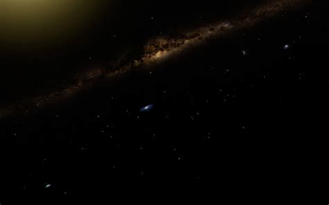 Wallpaper Galaksi Ruang Langit Bintang Bima Sakti Suasana