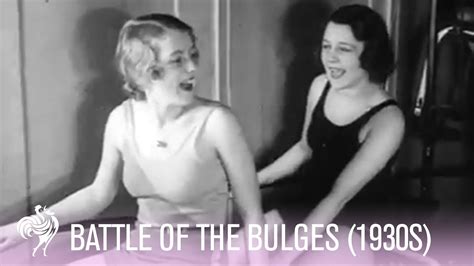 Battle Of The Bulges 1930s Vintage Fashions Youtube