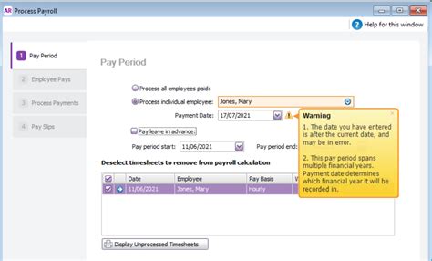 Processing Payroll With 1 July Payment Date Myob Community