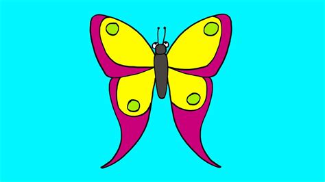 Apprendre à dessiner un papillon - YouTube