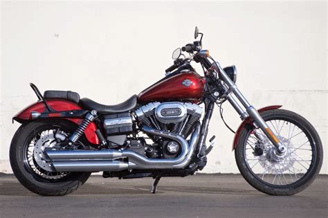Harley Davidson Wide Glide Review Dyna Cruiser Motorcycle