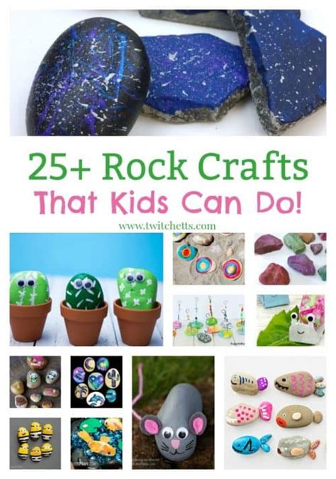 Simple Rock Painting Ideas For Kids ~ Over 25 Stone