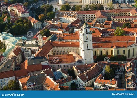 Old Town Of Vilnius Lithuania Stock Image Image Of Object