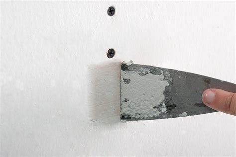 How To Patch Screw Holes In Drywall Drywall Repair Nail Holes
