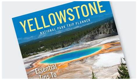 yellowstone trip planning worksheet