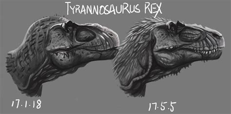 Comparison By Kookaburrasurvivor Deviantart Lion Sculpture Tyrannosaurus Rex