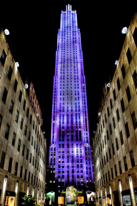 Rockefeller Center At Night Photograph By Randy Aveille Fine Art America